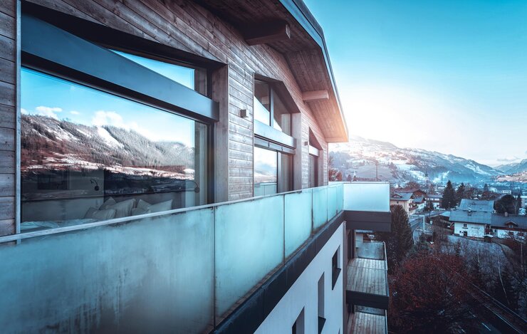 Traumausblick auf das Dachsteingebirge